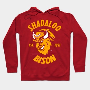 Team Bison yellow Hoodie